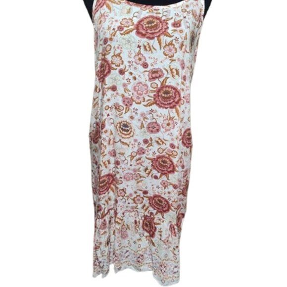 QEARAL – Floral dress – Has adjustable shoulder straps, pockets, Women's Size L - Picture 8 of 14